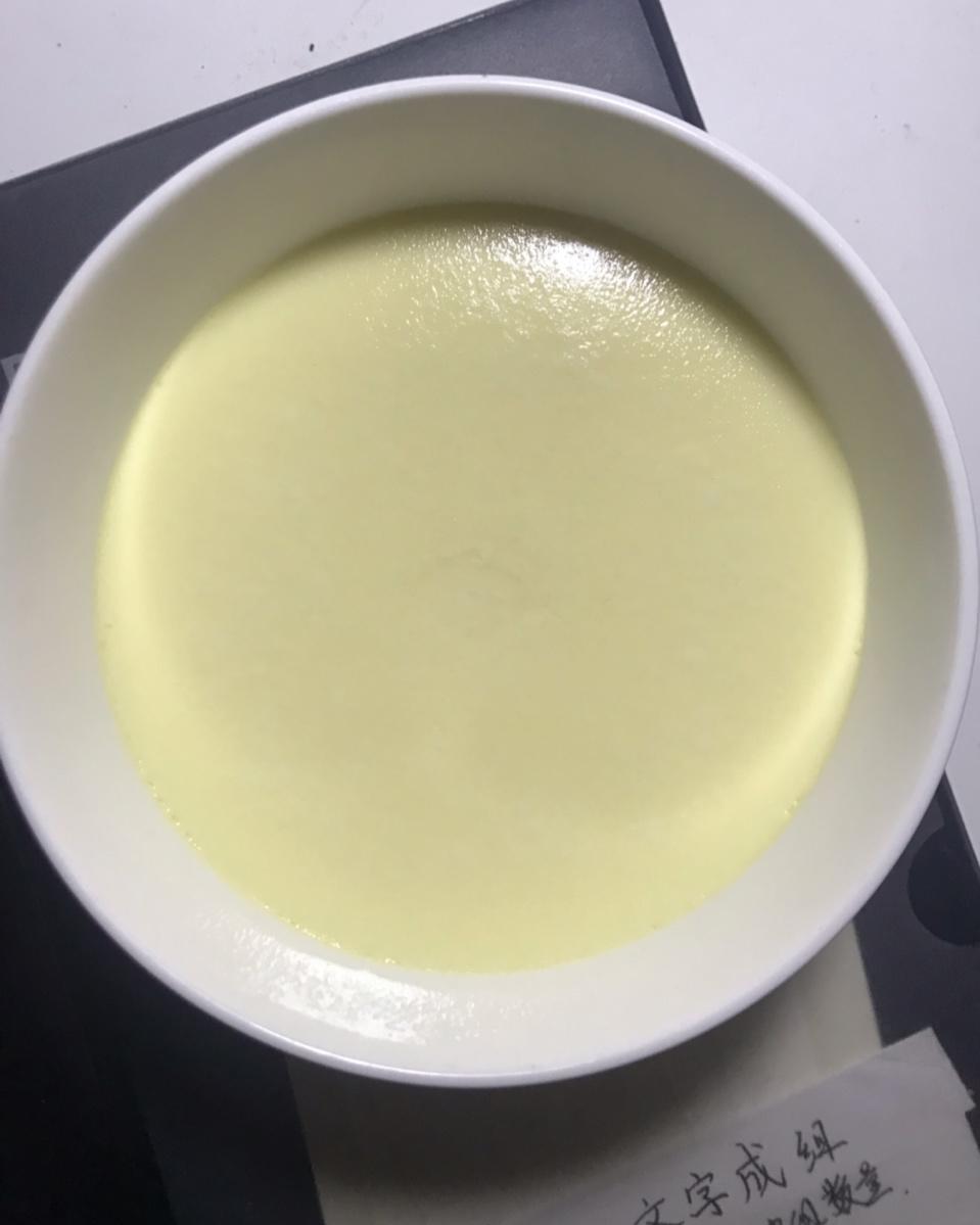 蒸蛋羹 Steamed Egg Pudding