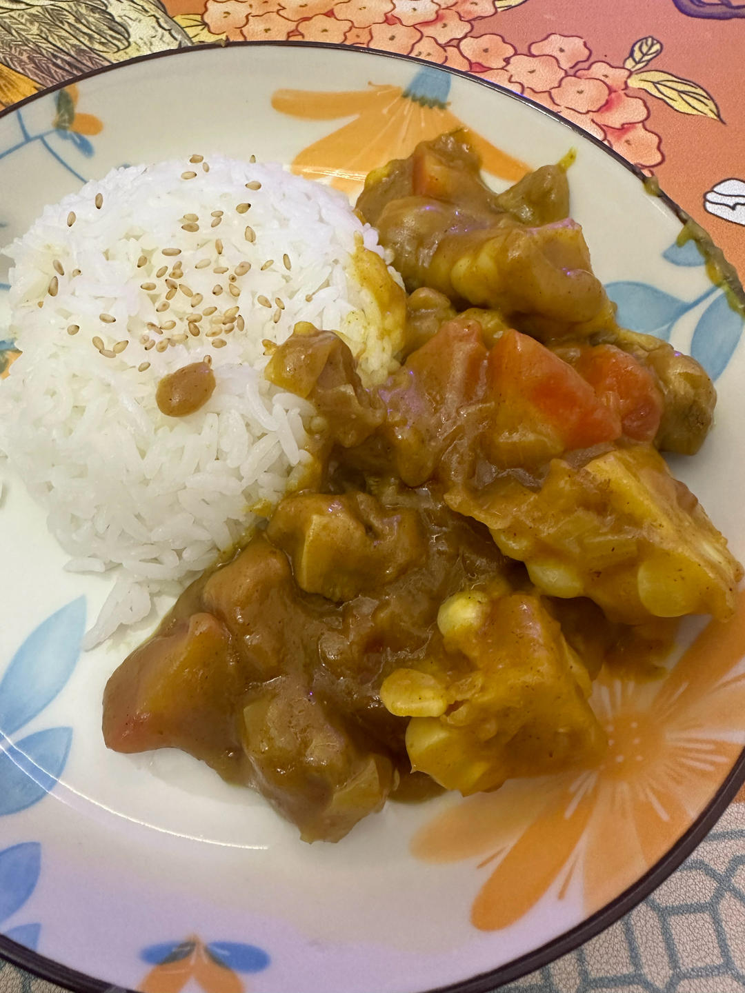 咖喱鸡肉饭