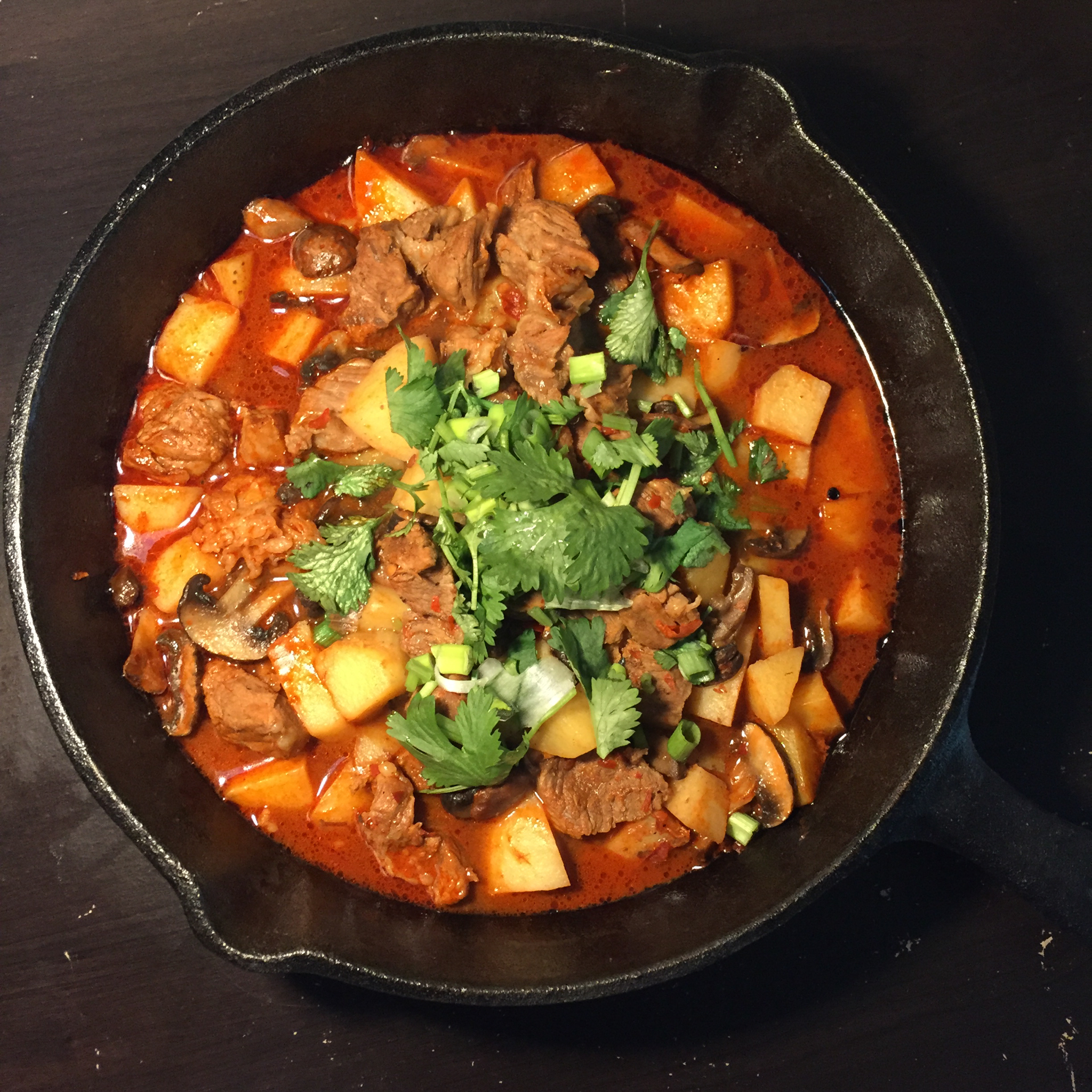 土豆烧牛肉