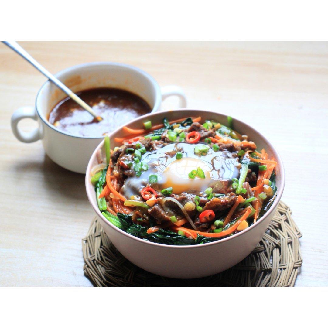 窝蛋牛肉饭（塔吉锅）