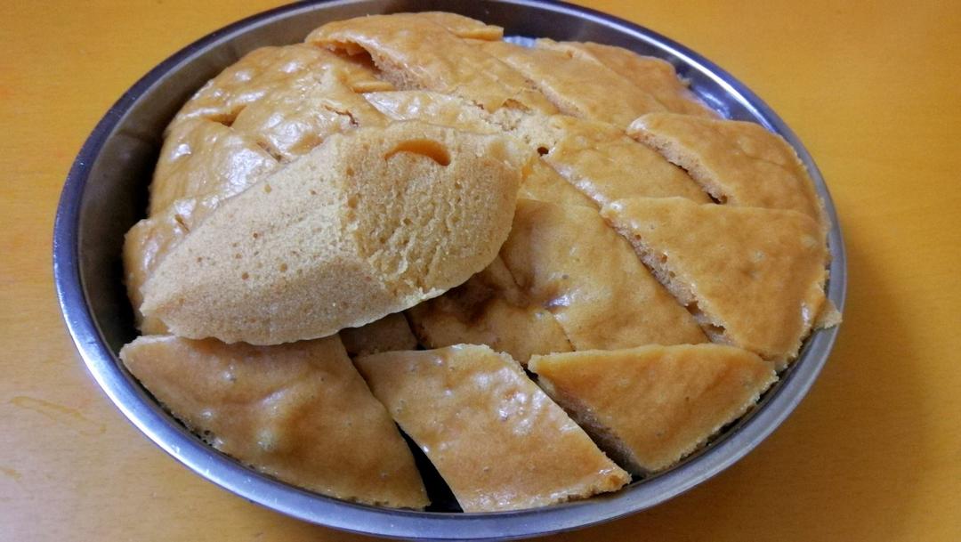 马拉糕，软糯弹韧，香甜细腻，和一般发糕不一样