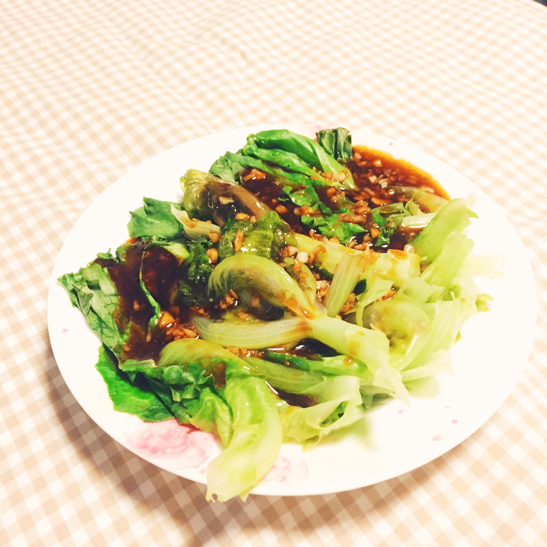 家常菜 蚝油生菜