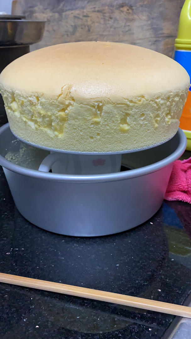 8寸圆形模具的古早蛋糕，完美方子！