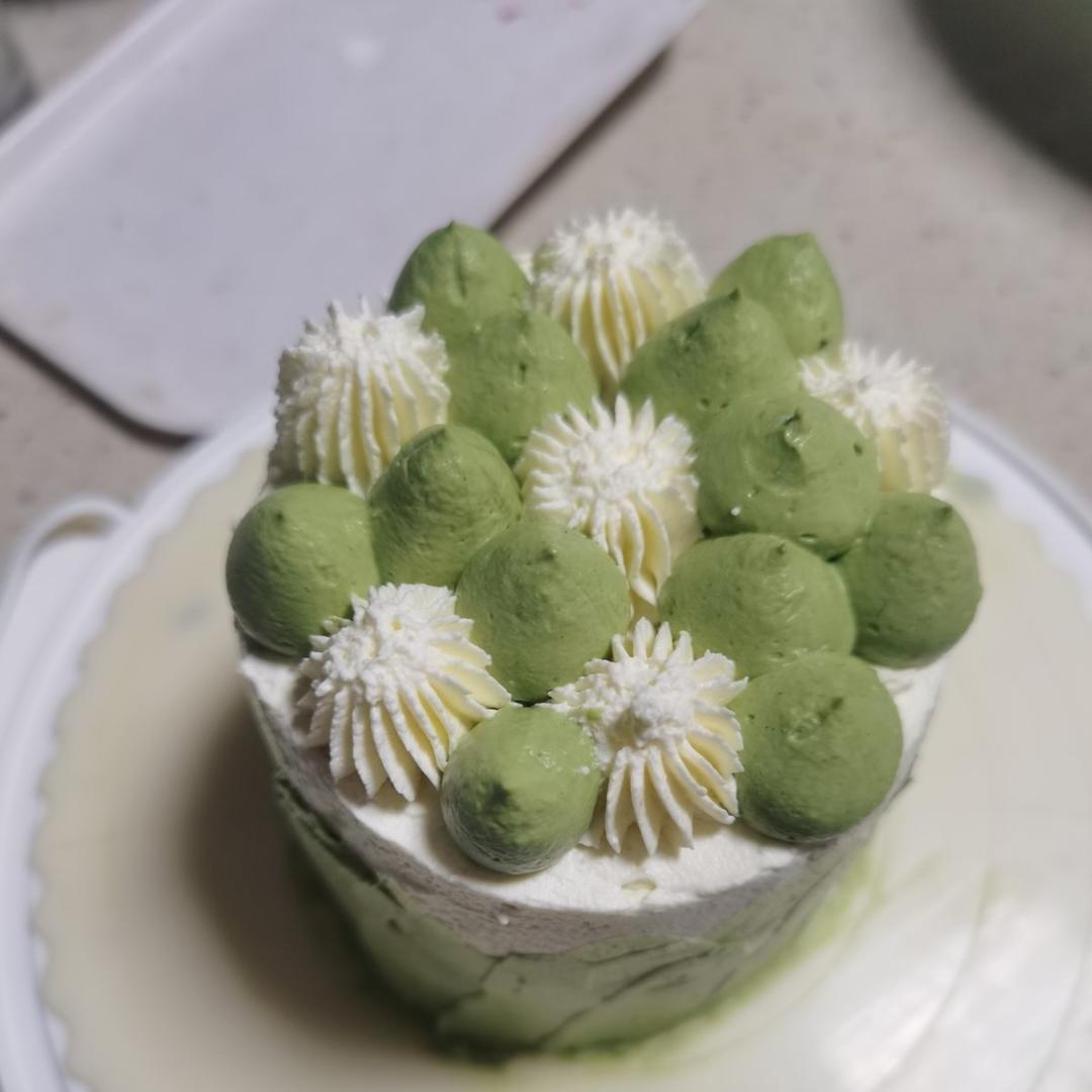 🍵清新治愈抹茶戚风——不容易消泡的秘密