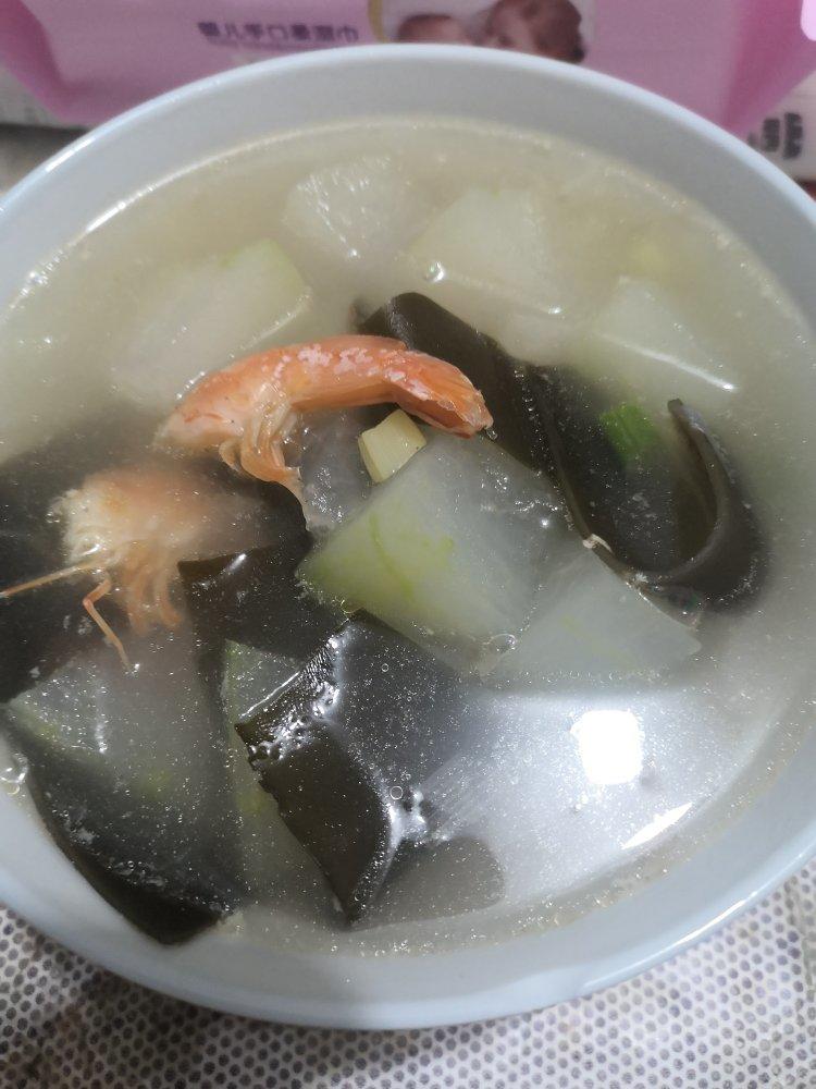 冬瓜虾皮海带汤