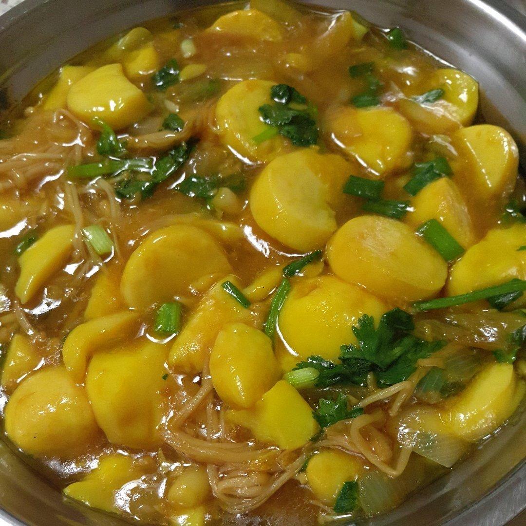 超级下饭菜--金针菇日本豆腐
