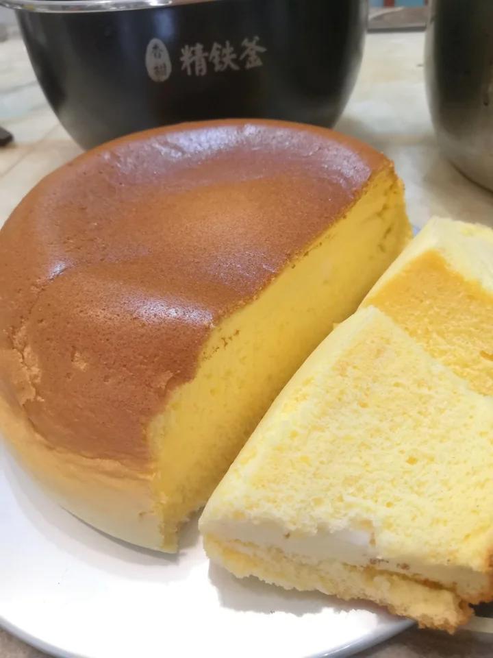 电饭锅蛋糕（抖辣椒手法）