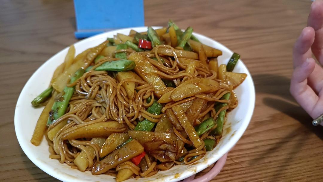 干煸豆角土豆
