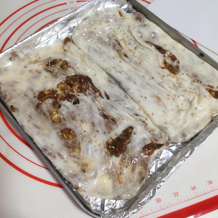烤箱版鲜肉锅盔