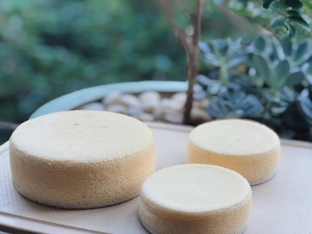 酸奶戚风6寸(后蛋法)