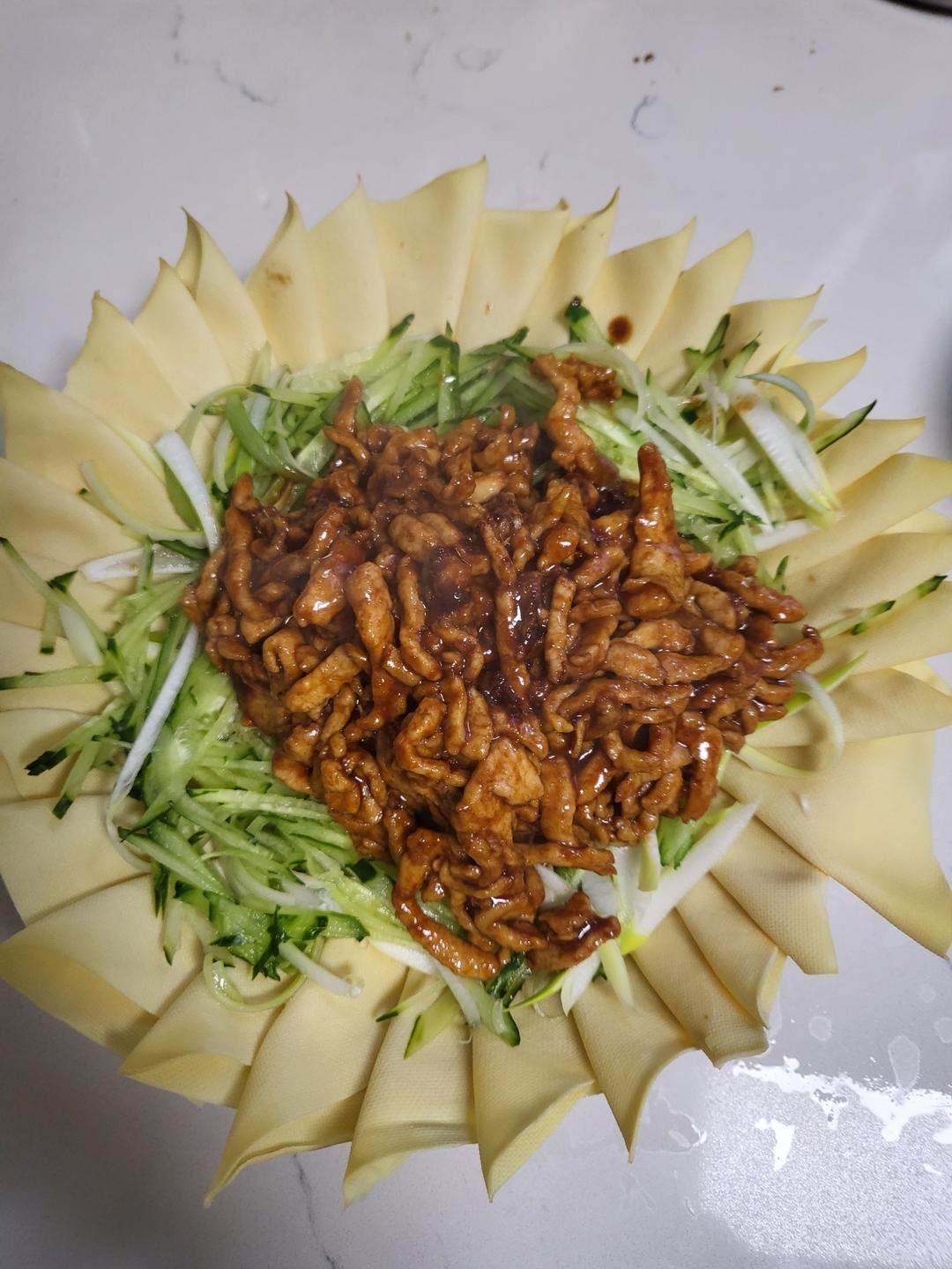 京酱肉丝，家常版