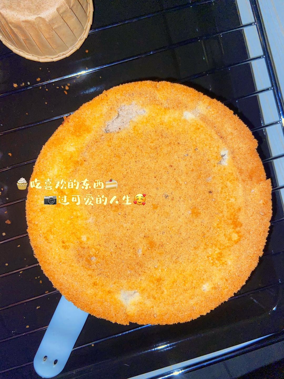 超柔软6寸戚风蛋糕(附8寸配方)零失败 超详细‼️含操作视频