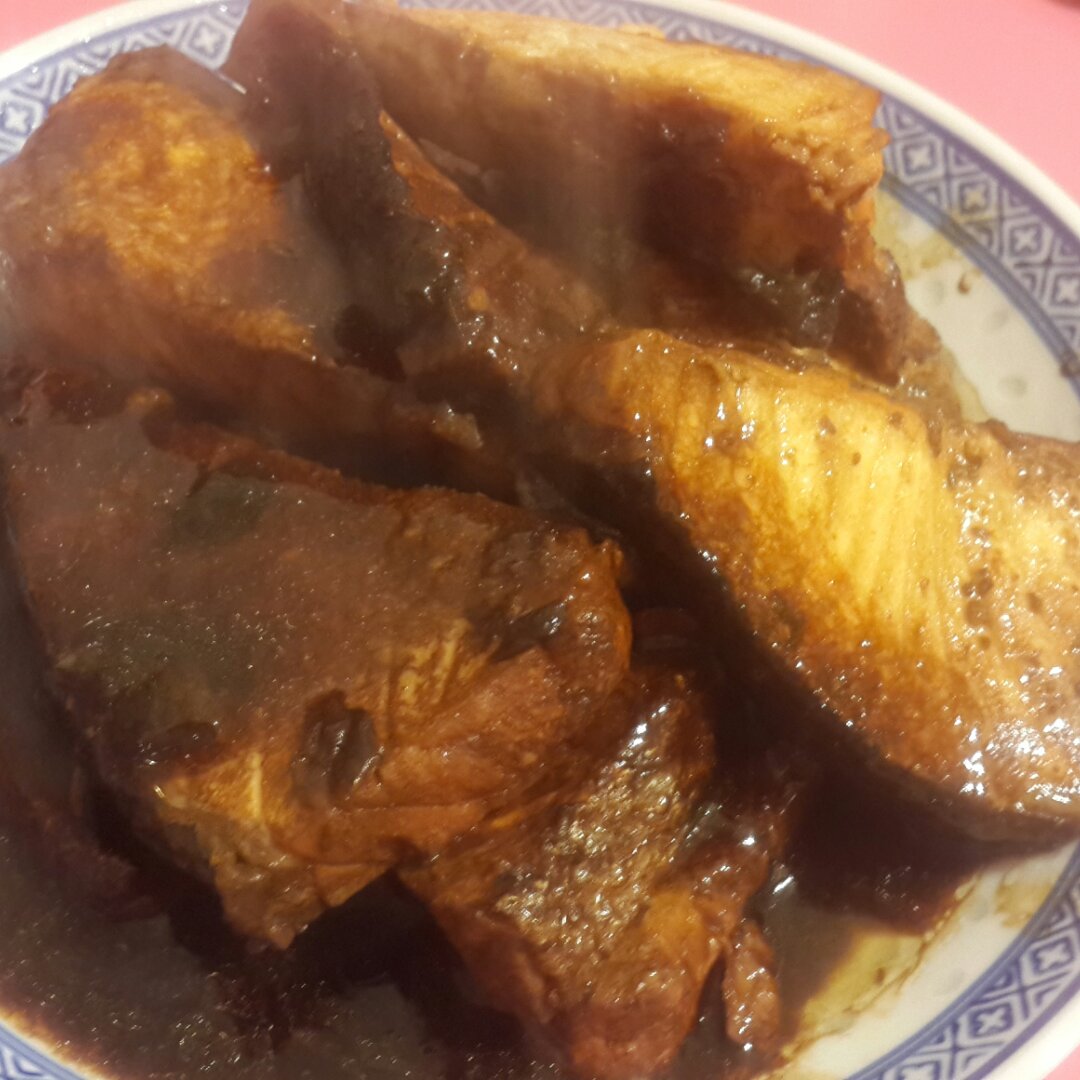极品红烧三文鱼