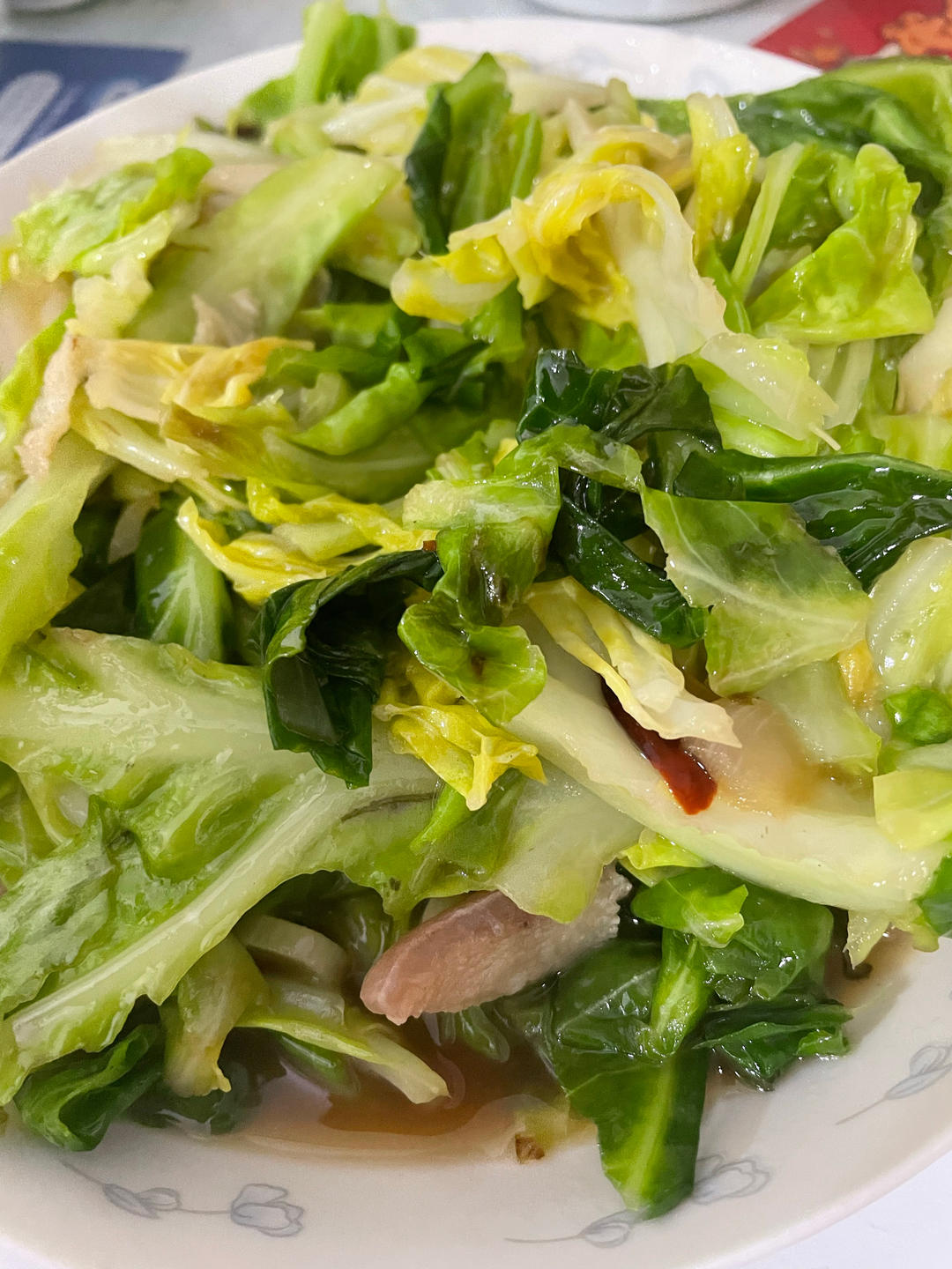 干锅手撕包菜（超级下饭菜）