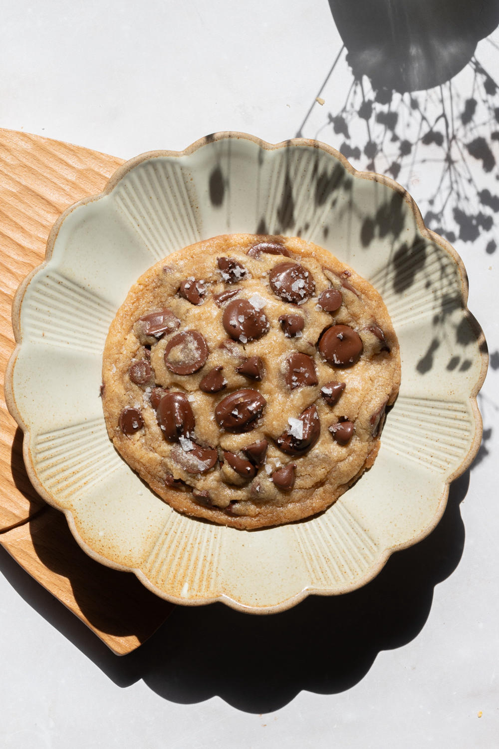 Single serve chocolate chip cookie的做法