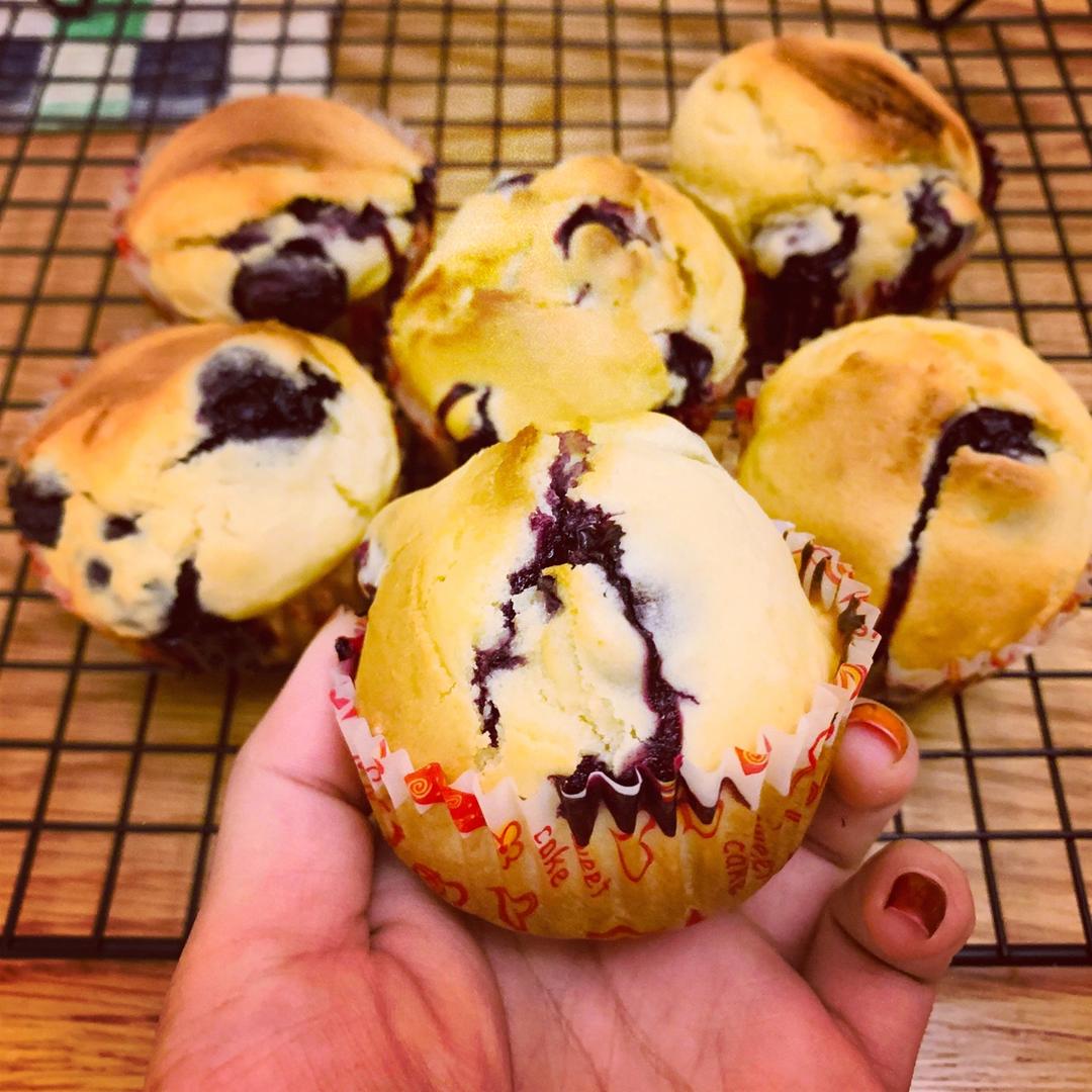 柠香蓝莓玛芬（植物油版）