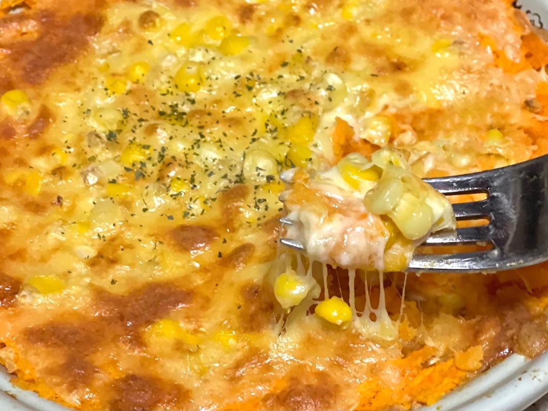 韩式红薯披萨的做法