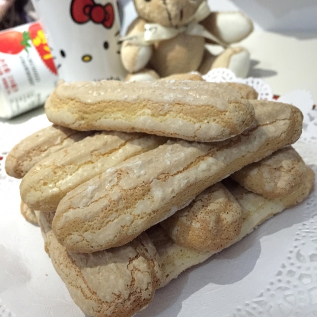 南大宝做的ladyfinger手指饼干