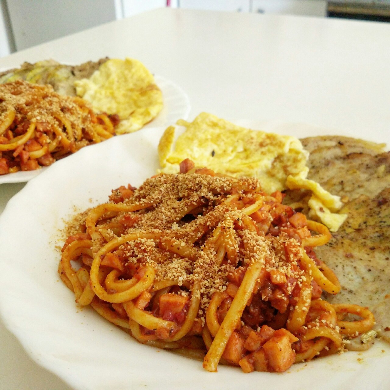 番茄肉酱意大利面