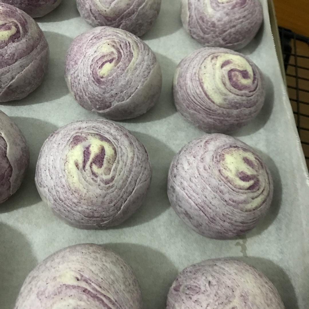 麻薯香芋酥/台湾大甲芋头酥(无猪油完美复刻2015.10修订各种抹茶酥、绿茶酥、蛋黄酥、紫薯酥通用哟）