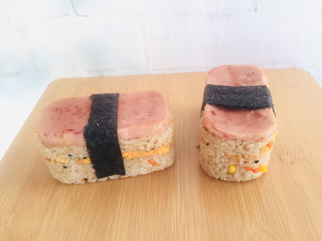 午餐肉饭团
