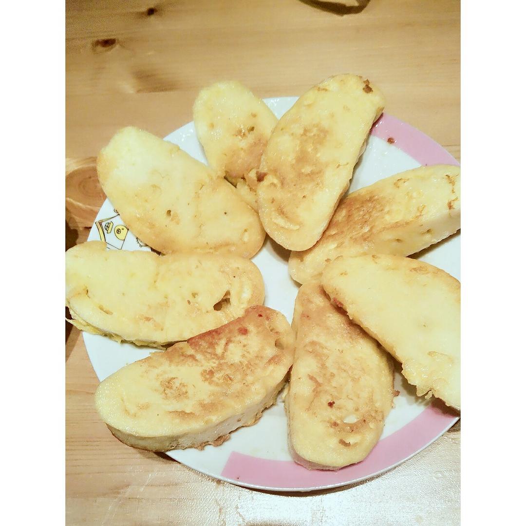 煎馒头片