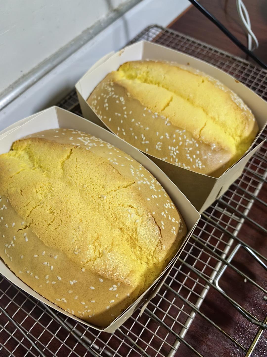 原味鲜奶金枕蛋糕 | 一次成功so easy ‼️