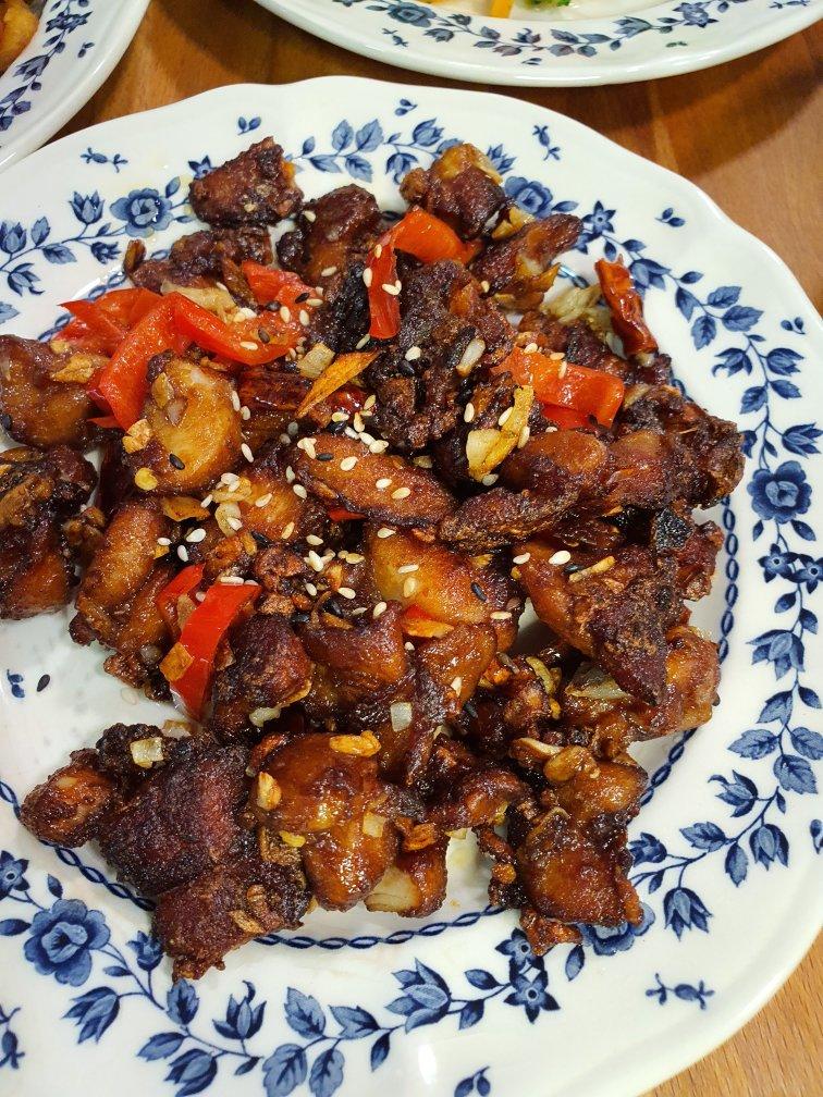 吃不够的蒜香鸡腿