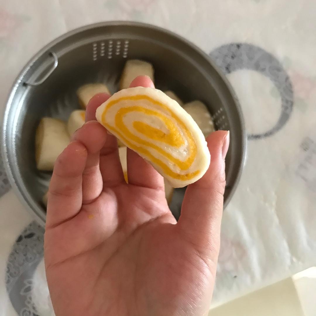双色刀切馒头