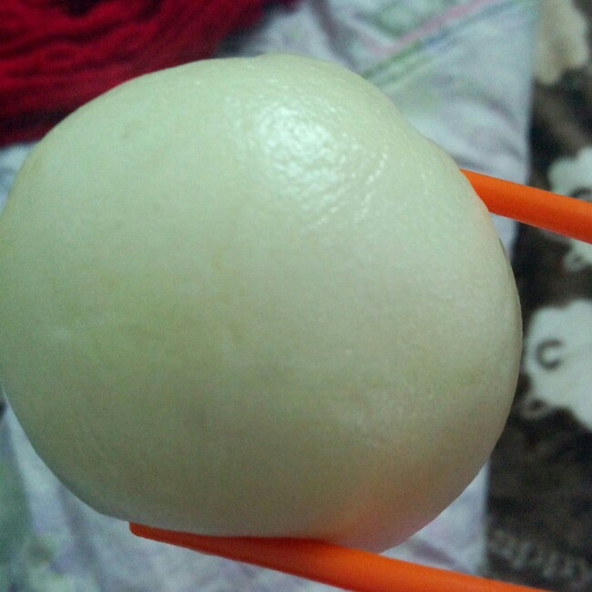 大白胖子戗面馒头