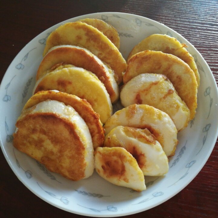 鸡蛋煎馒头片