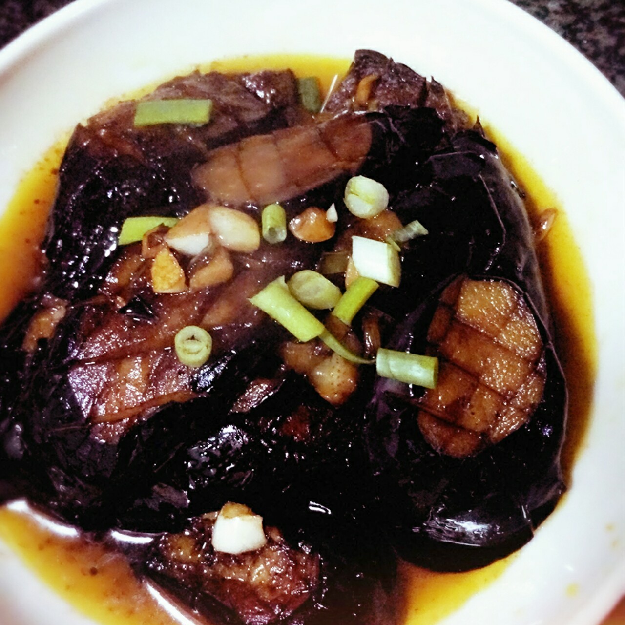 油焖茄子 Lite-fry Eggplant