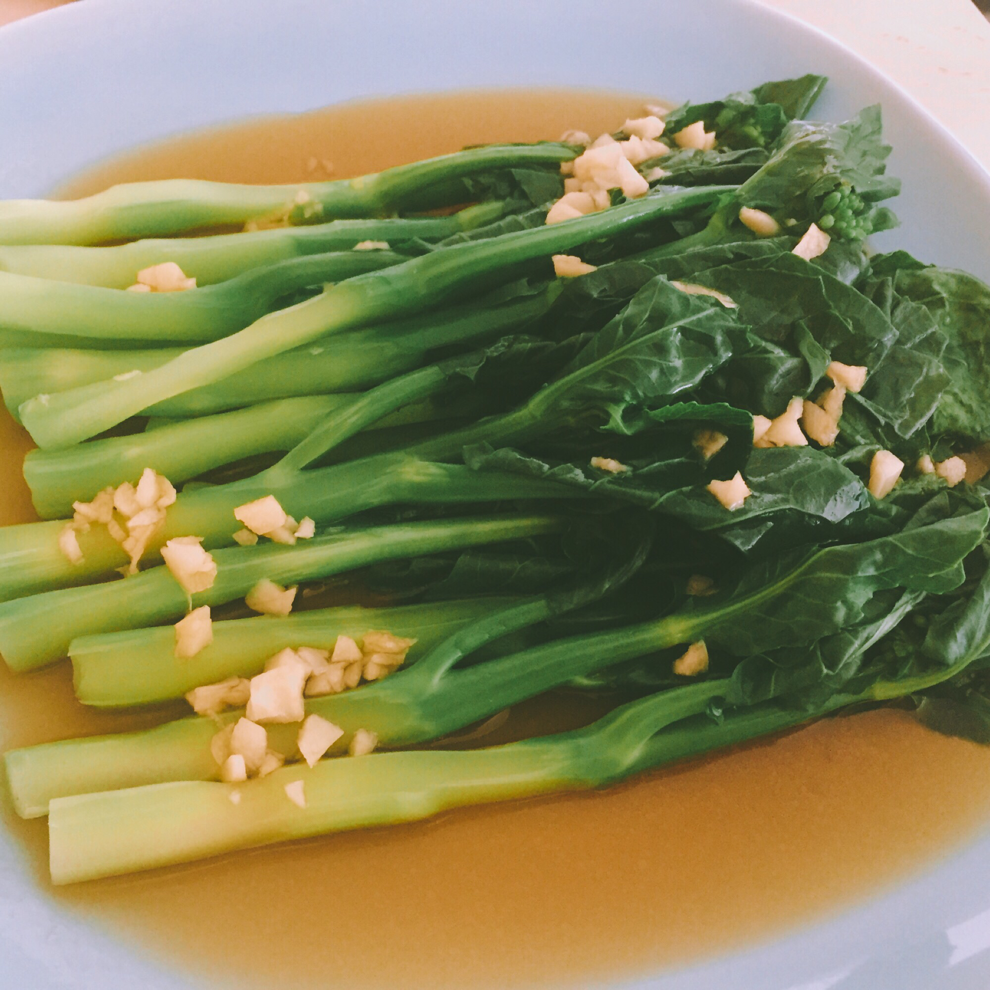 白灼菜心