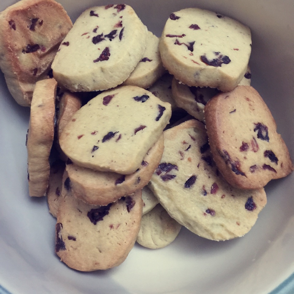 蔓越莓饼干的做法（烤箱做饼干）