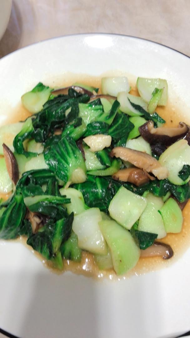 香菇炒青菜