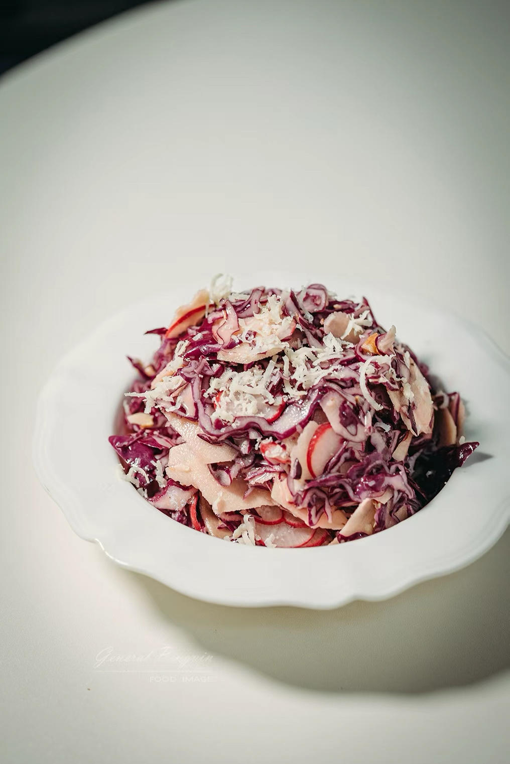 爆腌三色卷心菜沙拉Coleslaw