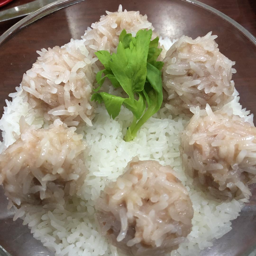 蒸糯米丸子