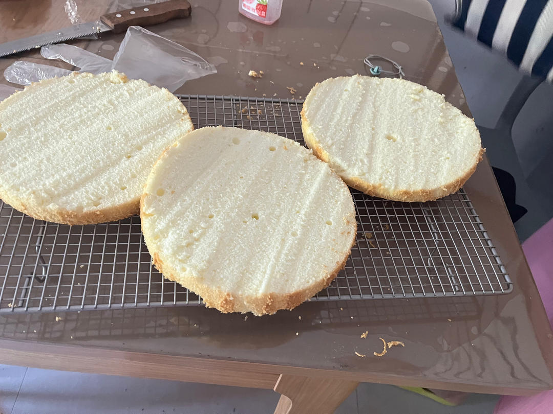 八寸，六寸戚风蛋糕【适合做生日蛋糕的蛋糕胚】