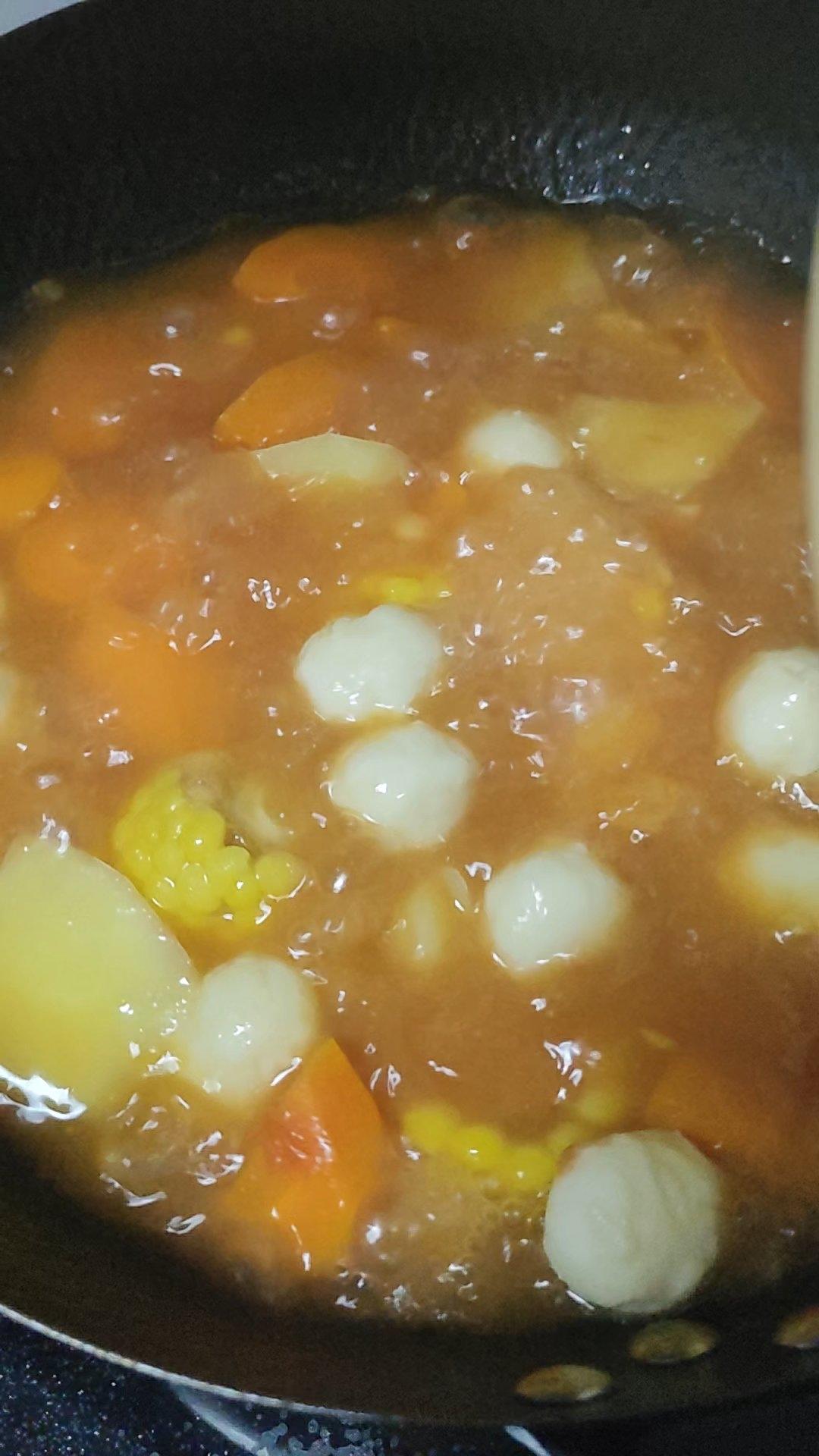 土豆胡萝卜玉米养生汤