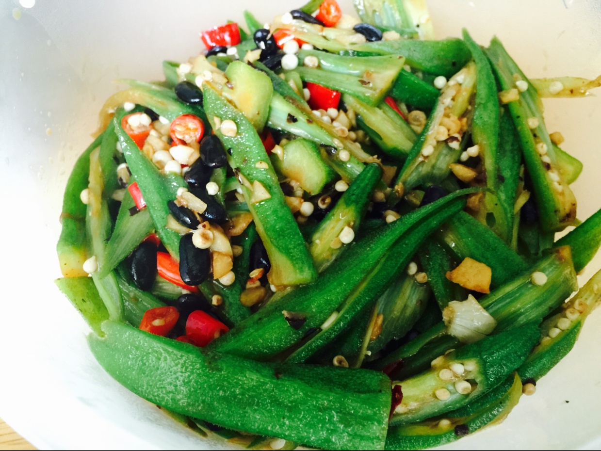 辣炒黄秋葵