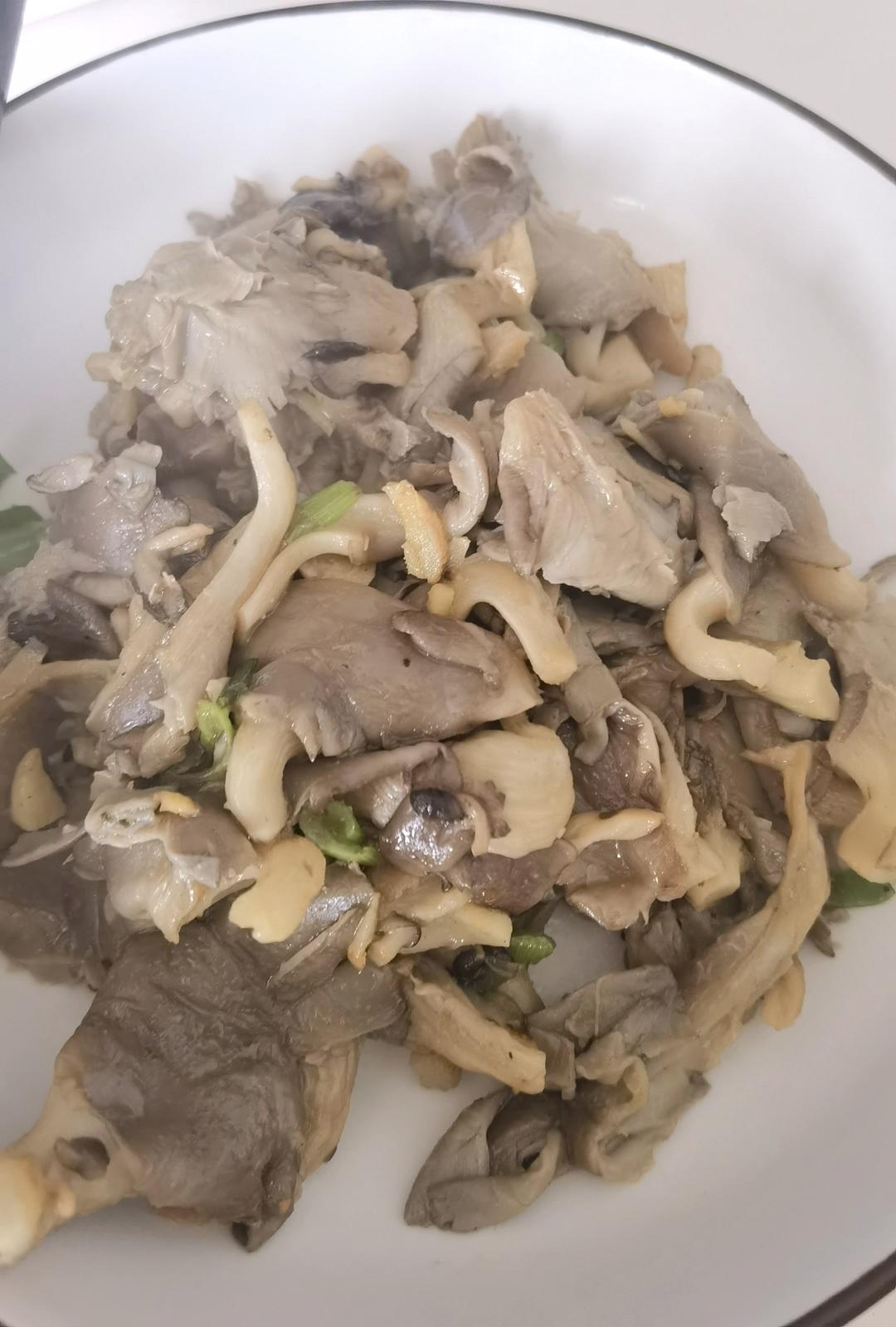孜然平菇