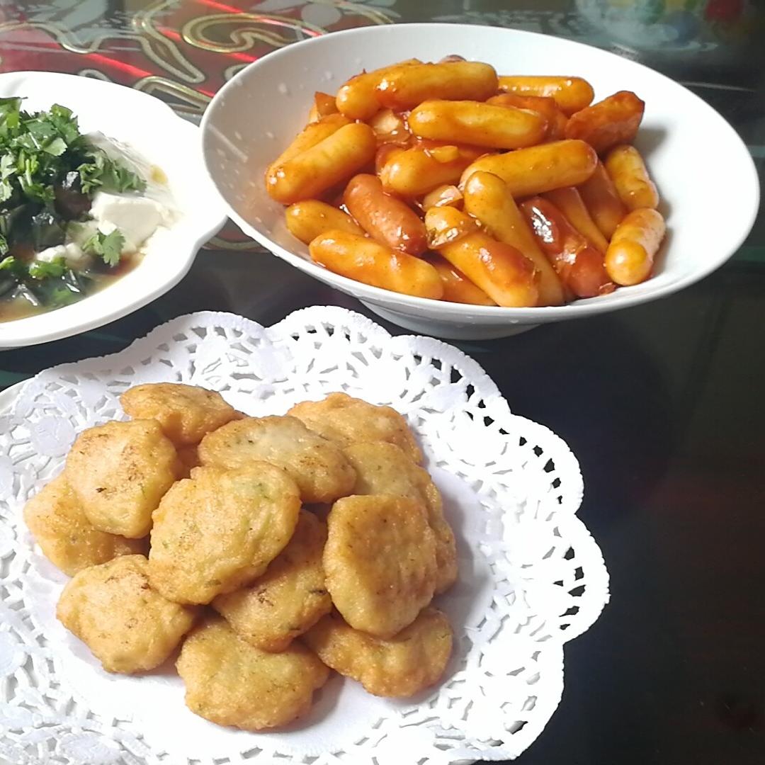 韩式辣炒年糕（or网红芝士套路之芝心年糕）