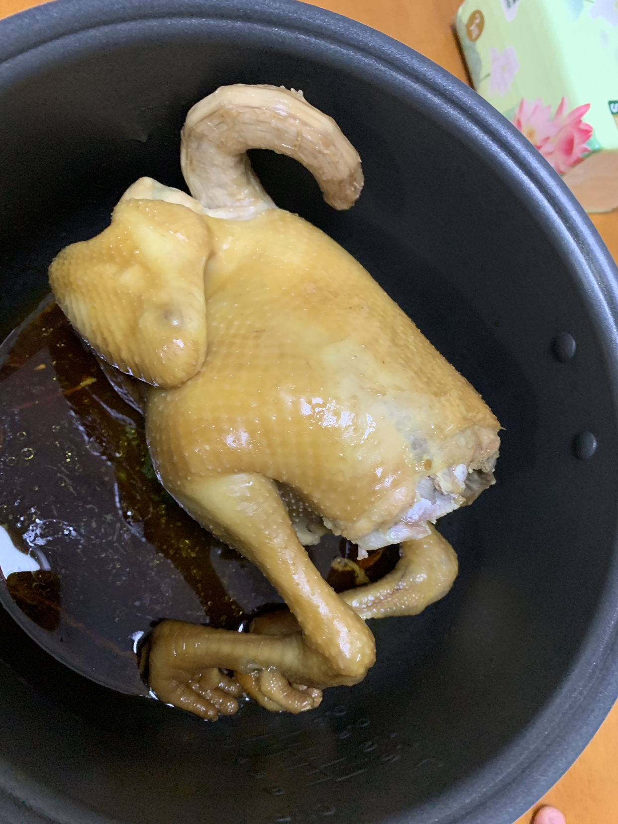 电饭锅酱油鸡的做法 步骤6