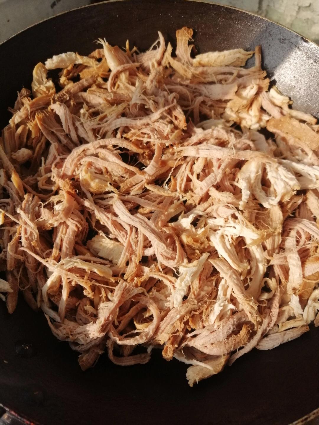 纯手工自制肉松（没有厨师机面包机的小伙伴看过来）