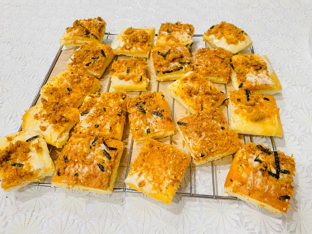 不输鲍师傅—松软美味不腻版海苔肉松小贝（内附超详细蛋白打发方法）