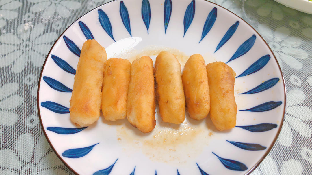自制糍粑（糯米粉）