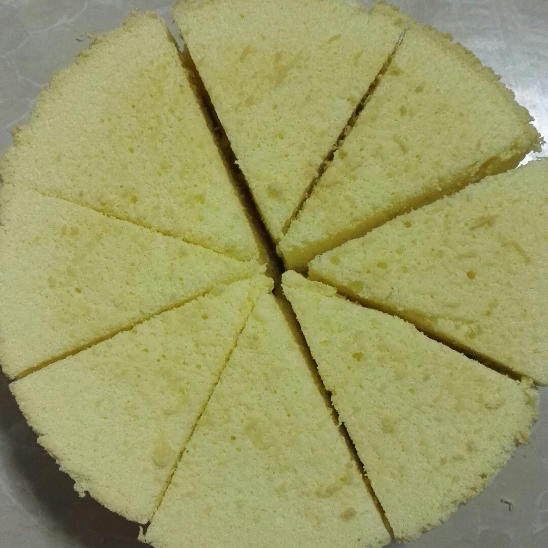 零失败戚风蒸蛋糕（8寸）可做蛋糕胚（另附红丝绒蒸蛋糕做法）