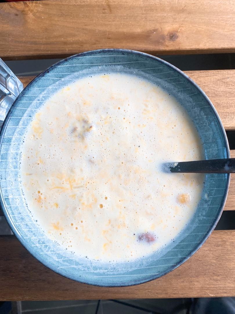 秋冬快手甜品，牛奶鸡蛋醪糟，好喝到词穷