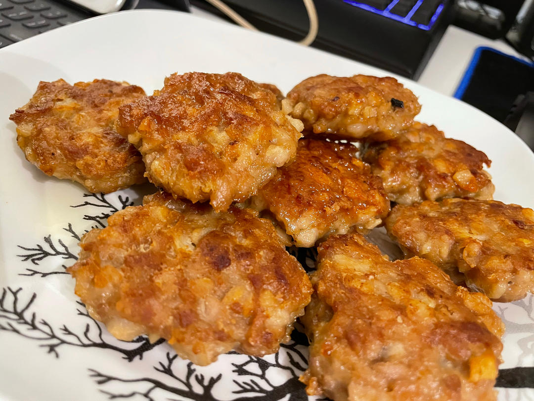 比藕盒简单还要好吃的香煎藕饼😋