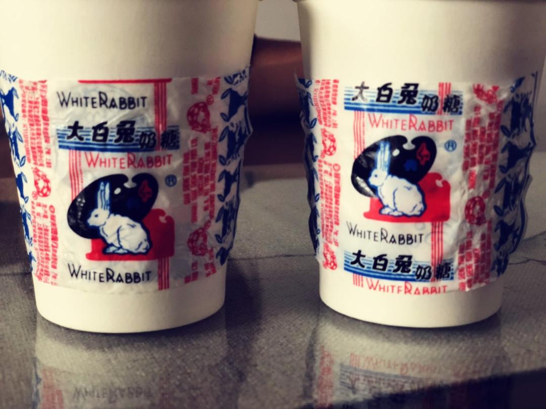 自制网红大白兔奶茶